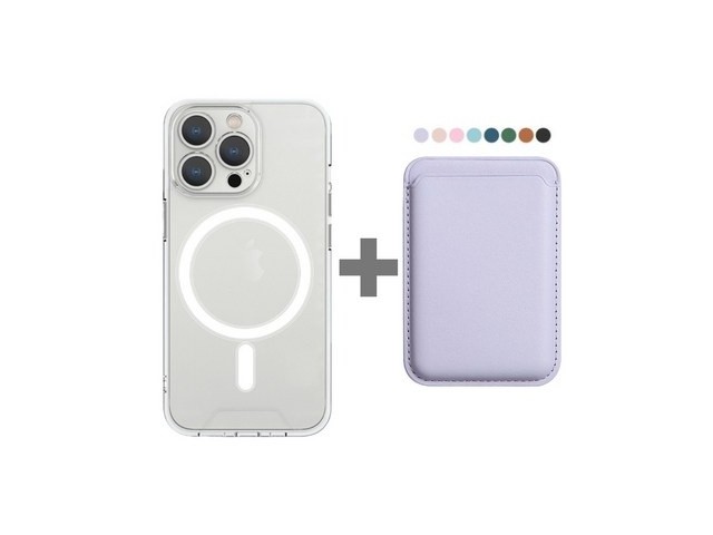 [아이폰16프로 맥세이프 지갑] 인터넷 특가 SUMMIT  맥세이프 케이스 아이폰 호환 카드 케이스 세트